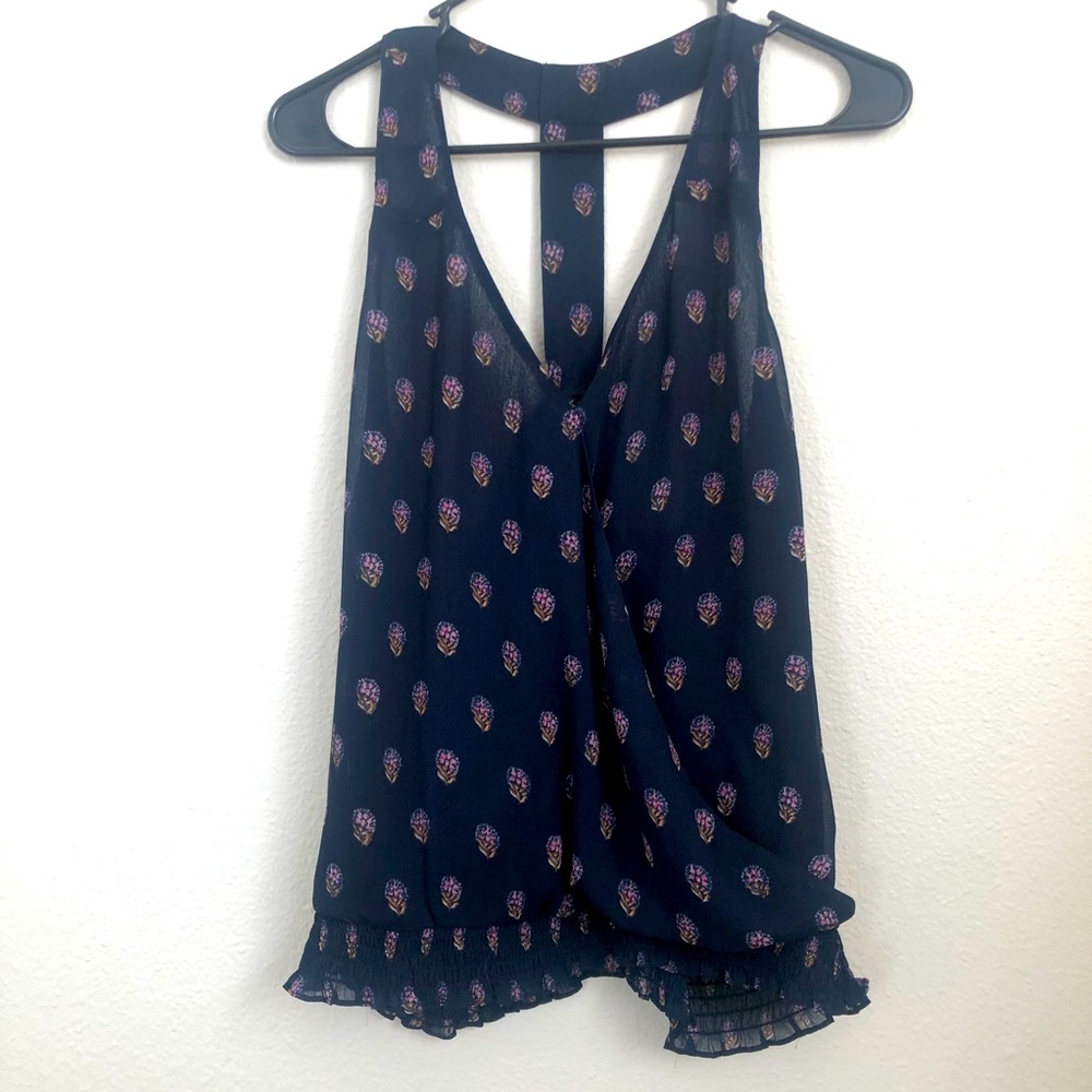 Lucky brand blouse - like new! Size L